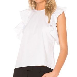 Amanda Uprichard White Marshal Top